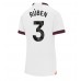 Tanie Strój piłkarski Manchester City Ruben Dias #3 Koszulka Wyjazdowej dla damskie 2023-24 Krótkie Rękawy